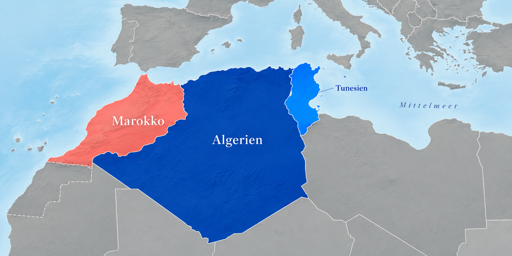 Nordafrika Marokko Algerien Tunesien
